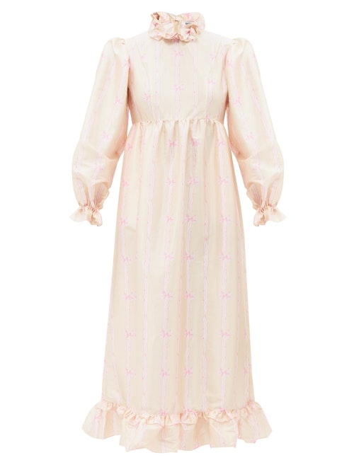Batsheva, Silk-Taffeta Midi Dress, £435 at Matchesfashion