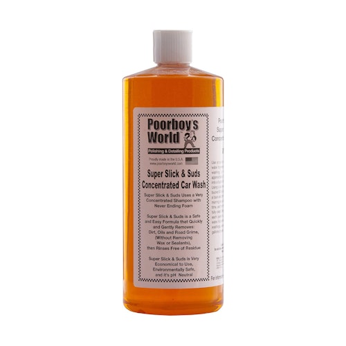 Poorboys Super Slick & Suds Concentrated Car Shampoo