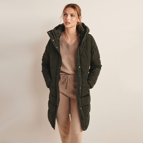 Khaki Padded Coat