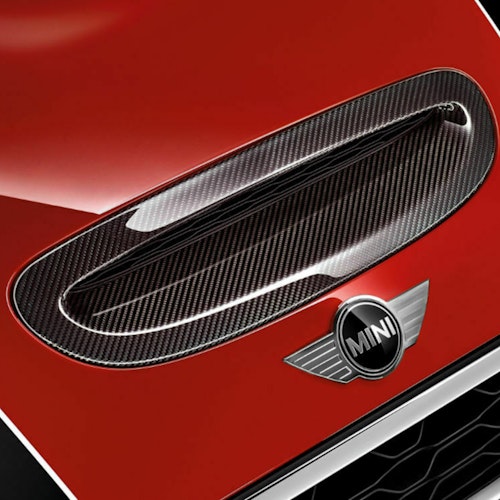 MINI Genuine Air Inlet Trim/Bonnet Hood Scoop Carbon