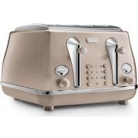 Deu2019Longhi Icona Metallics 4 Slice Toaster