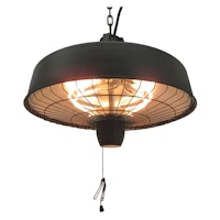 Outsunny Adjustable Power 1000/2500W Infrared Halogen Electric Light Heater