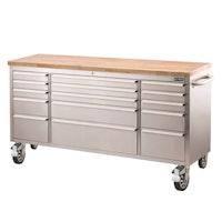 Ultimate Storage 72 Inch Tool Trolley 15 Drawer