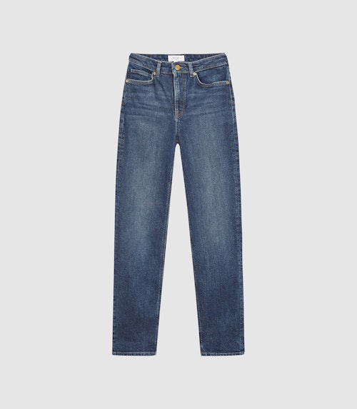 Reiss Straight Leg High Rise Jeans, £110