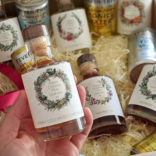 MixPixie Personalised Gin Advent Calendar And Christmas Box