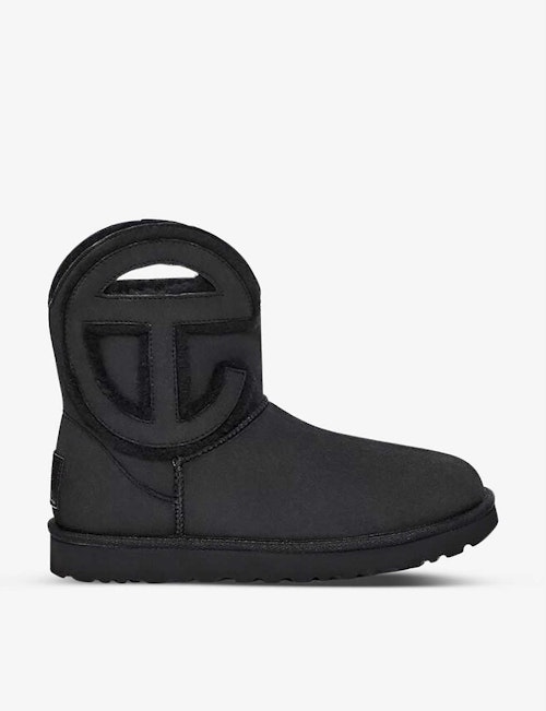 UGG x Telfar, Black Ankle Boots, £190