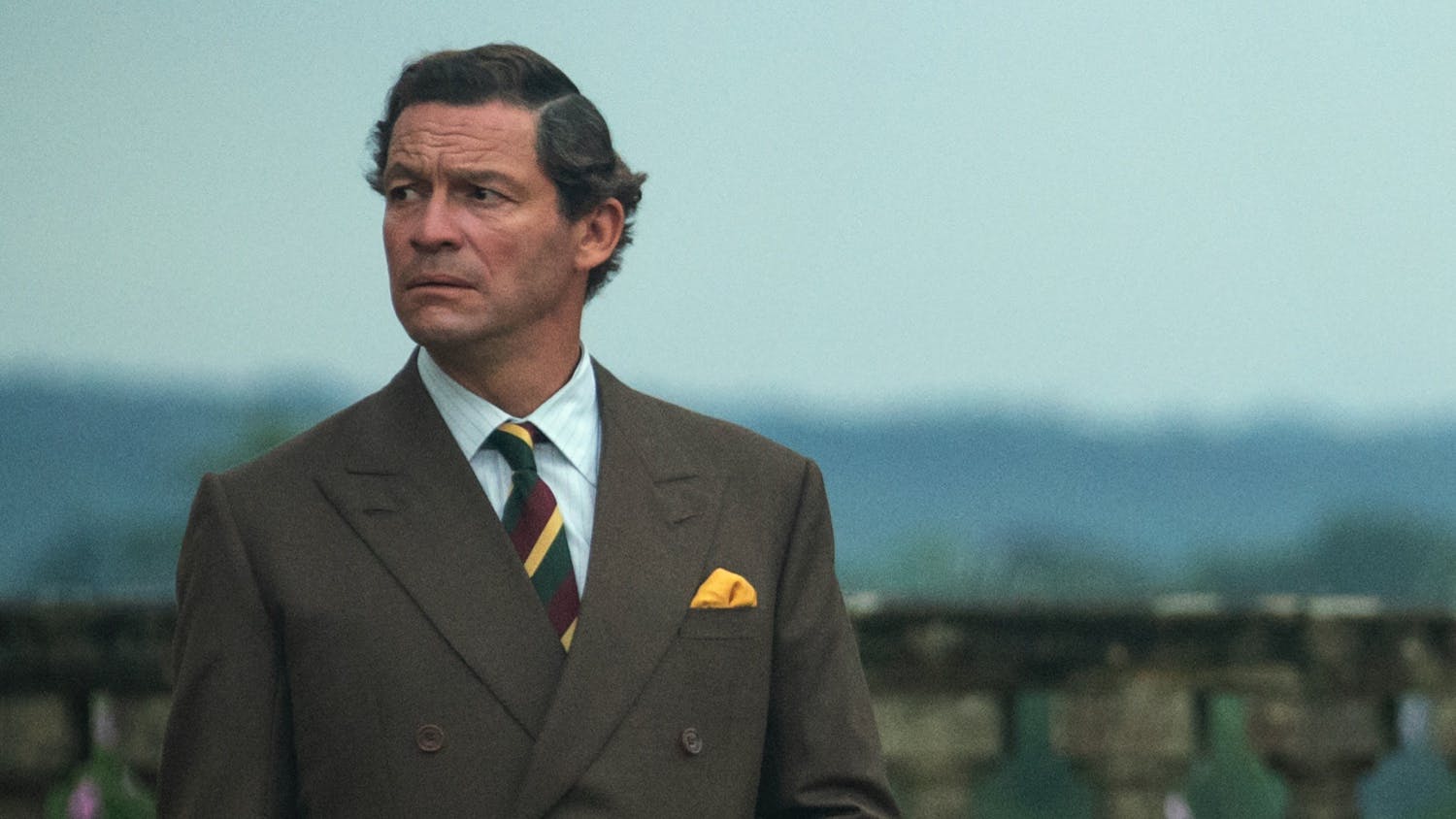 Dominic West as Prince Charles in The Crown
