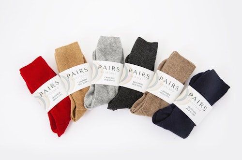 Pairs Scotland, The Cashmere Bed Socks Collection, £195