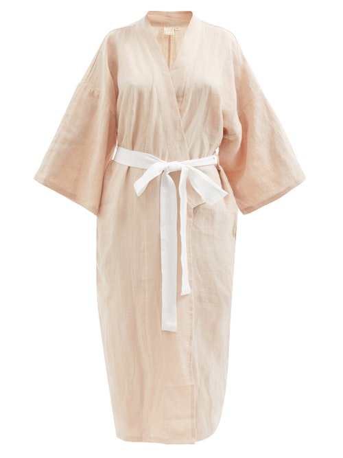 Deiji Studios, 02 Belted Linen Robe, £112