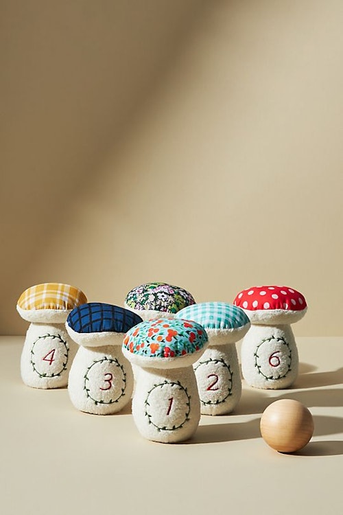 Anthropologie, Manhattan Toy Toadstool Bowling Set, £44