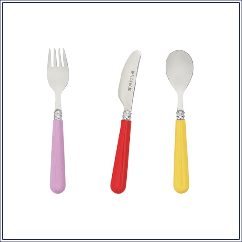 Matilda Goad, 3 Piece Kids Cutlery Set, £24