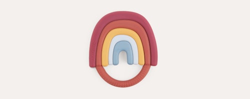 Little Dutch, Silicone Rainbow Teether, £12