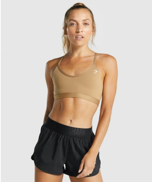 V Neck Sports Training Bra