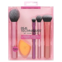 Real Techniques Everyday Essentials Makeup Brush Complete Face Set