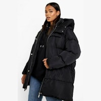 Oversized Pocket Detail Puffer