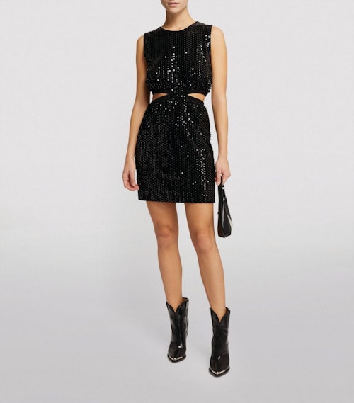 Maje, Sequin Mini Dress, £279 at Harrods