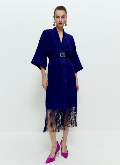 Uterque, Fringed Kimono, £305