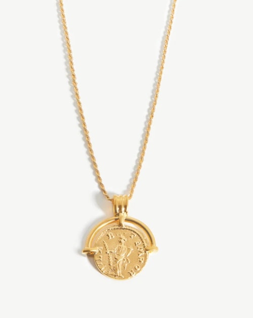 Missoma, Lucy Williams Roman Arc Coin Necklace