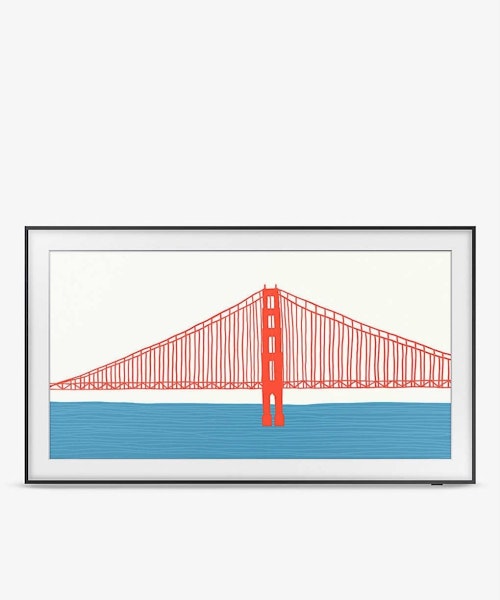SAMSUNG 2021 75u201d The Frame Art Mode QLED 4K HDR Smart TV