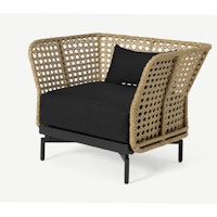 Balawa Garden Armchair, Natural & Grey