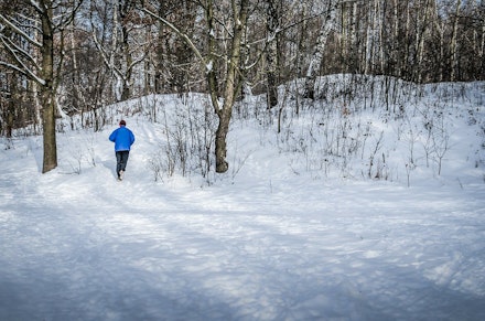 Cold weather can make running harder mentally, so it's important to think about the positives Cold weather can make running harder mentally, so it's important to think about the positives