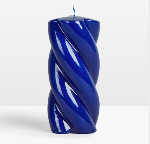 Anna & Nina, Blunt Twisted Long Candle, £19, at Hush