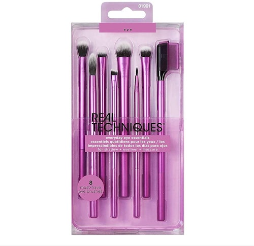 Real Techniques Everyday Eye Essentials 8-Piece Eyeshadow Brush Set
