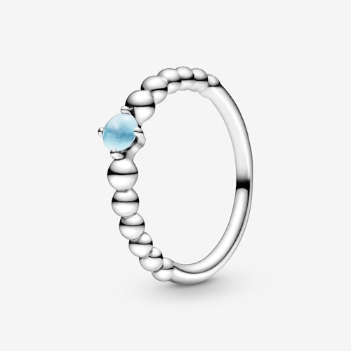 Pandora Birthstone Beaded Ring