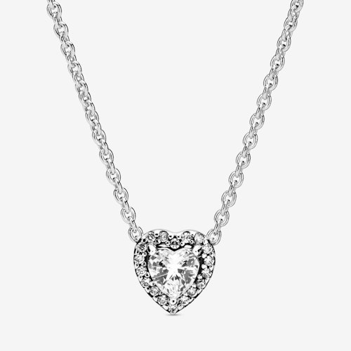 Pandora Elevated Heart Necklace