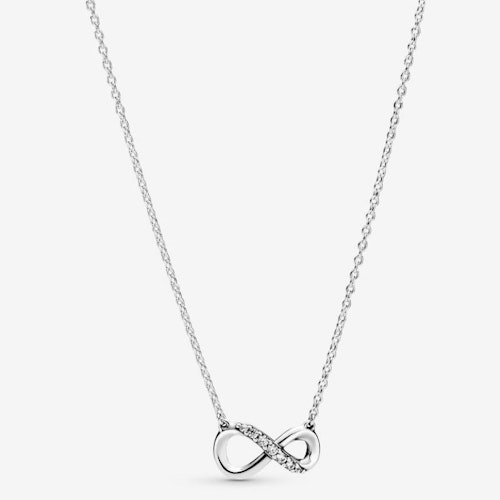 Sparkling Infinity Collier Necklace