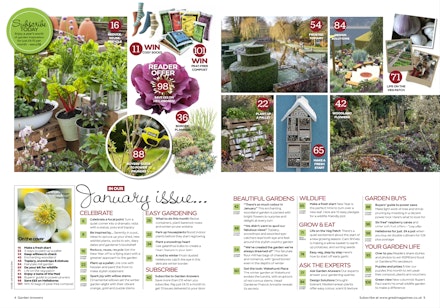 GARDEN ANSWERS JANUARY 2022 ISSUE CONTENTS GARDEN ANSWERS JANUARY 2022 ISSUE CONTENTS