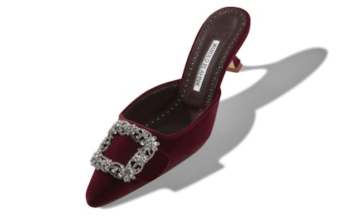 Manolo Blahnik, Maysale Jewel Shoes, £785