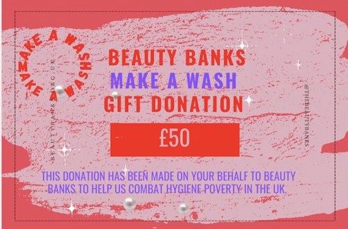 Beauty Banks Donation: Make-A-Wash