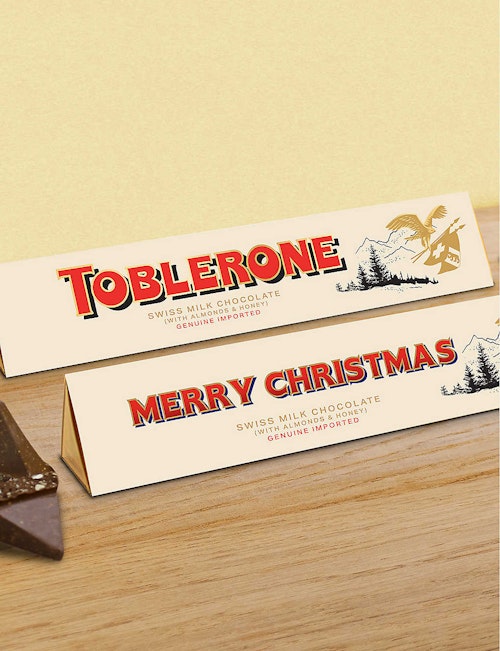 Toblerone, Personalised Chocolate Bar, £14.99