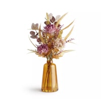 Habitat Large Coloured Glass Floral Bouquet