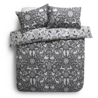 Habitat Scandi Repeat Reversible Bedding Set - Double