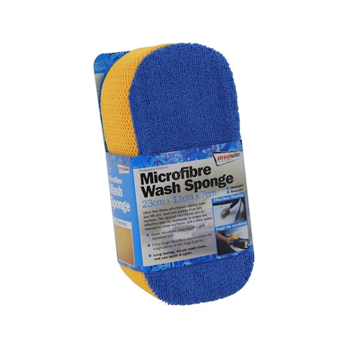 Streetwize Extra Tough Microfibre Car Wash Sponge