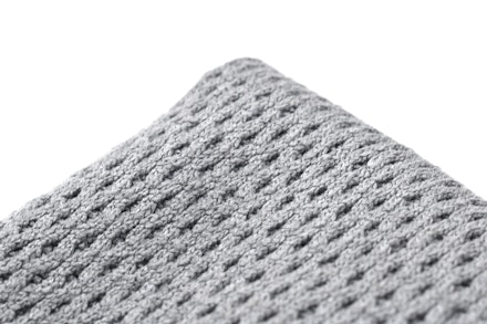 Close-up of waffle-weave microfibre Close-up of waffle-weave microfibre