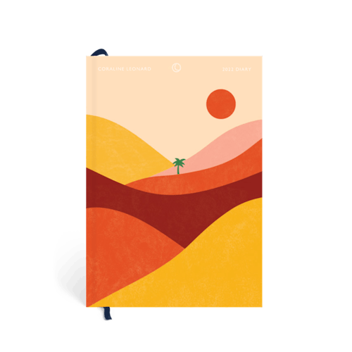 Papier, Sand Dunes 2022 Diary, £23.99