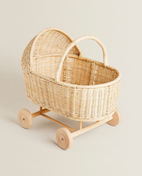 Zara Home, Rattan Toy Pram, £89.99