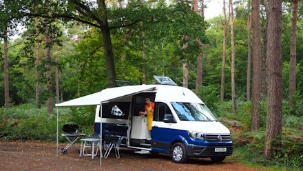 VW Grand California camper set up VW Grand California camper set up