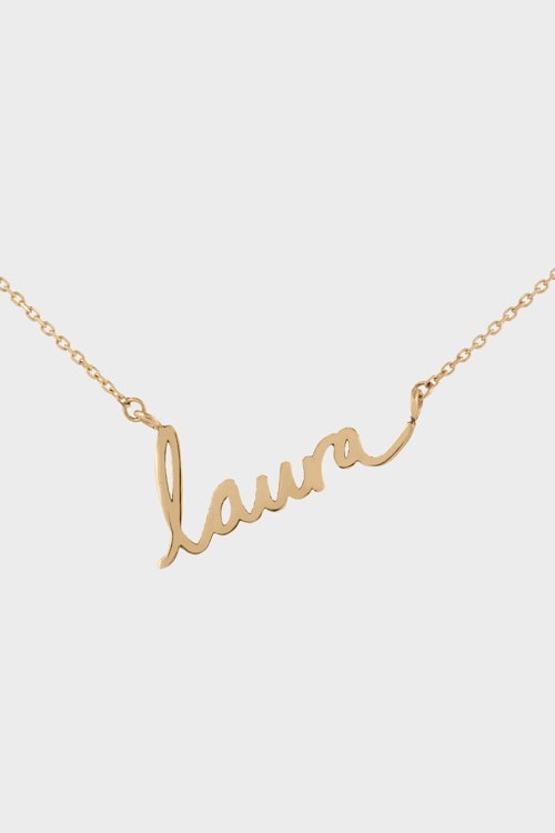 Aurum and Grey, Bespoke Handwritten Necklace , from £210