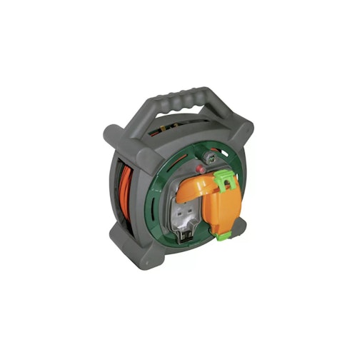 Masterplug 2 Socket 15 Metre Waterproof Case Reel