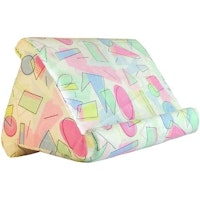 Geometric Tablet and Book Cushion Pillow Stand Holder