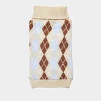 Argyle Knit Pet Jumper