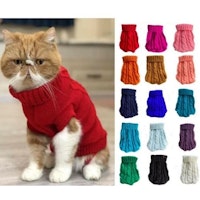 Warm Cat Knitted Sweater