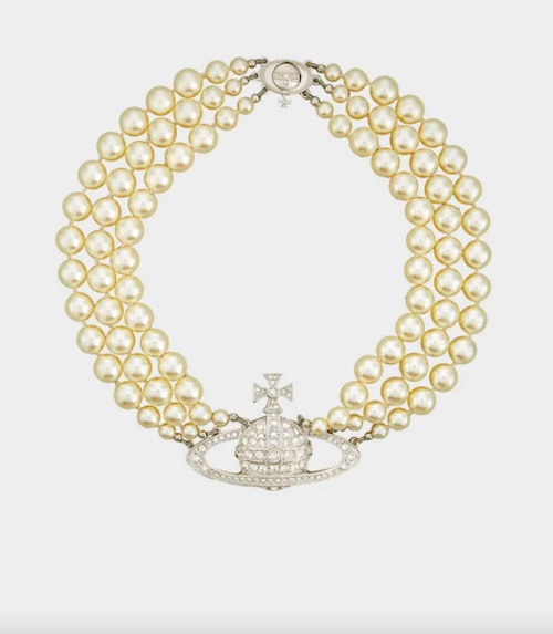 Vivienne Westwood, Pearl Choker, £360