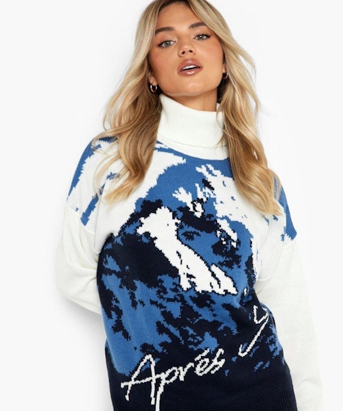 Roll Neck Ski Jumper