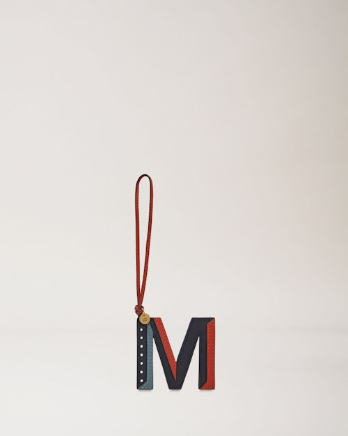 Mulberry, Tri-Colour Leather Keyring, £60