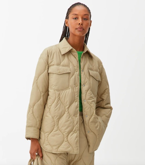 Quilted Overshirt, WAS £79 NOW £47